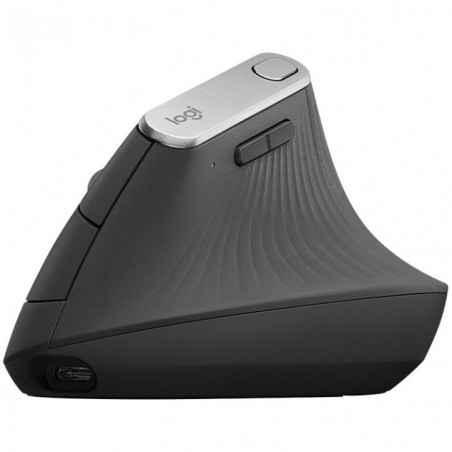 MOUSE LOGITECH- MX- PC sau NB- wireless- 24GHz- optic- nespecificat- butoane/scroll 6/1- ergonomic- negru- 910-005448timbru verd