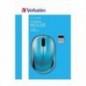 MOUSE Verbatim GO NANO WIRELESS CAR BLUE- 49044timbru verde 018 lei)