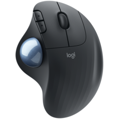 MOUSE LOGITECH ERGO M575-GRAPHITE-24GHZ/BT-EMEA 910-005872 timbru verde 018 lei)