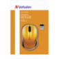 MOUSE VERBATIM FARA FIR NANO PORTOCALIU VULCANIC49045TIMBRU VERDE 018 LEI)