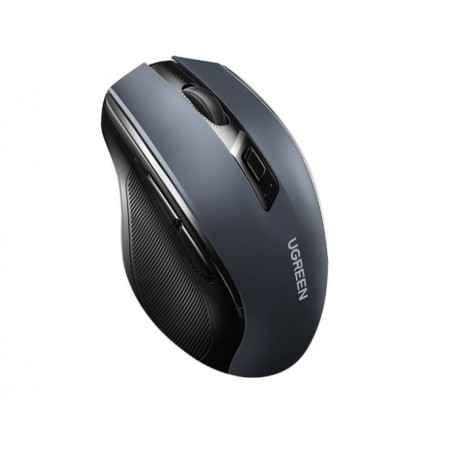 MOUSE Ugreen- MU006 PC sau NB- wireless 24GHz- optic- 3/1 butoane/scroll- 4000 dpi- negru 90545 - 6957303895458timbru verde 018