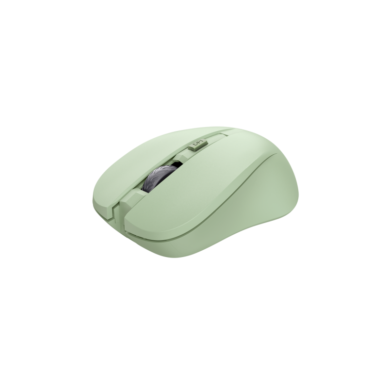 MOUSE Trust Mydo Silent Wireless Mouse ECO - green 25042timbru verde 018 lei)