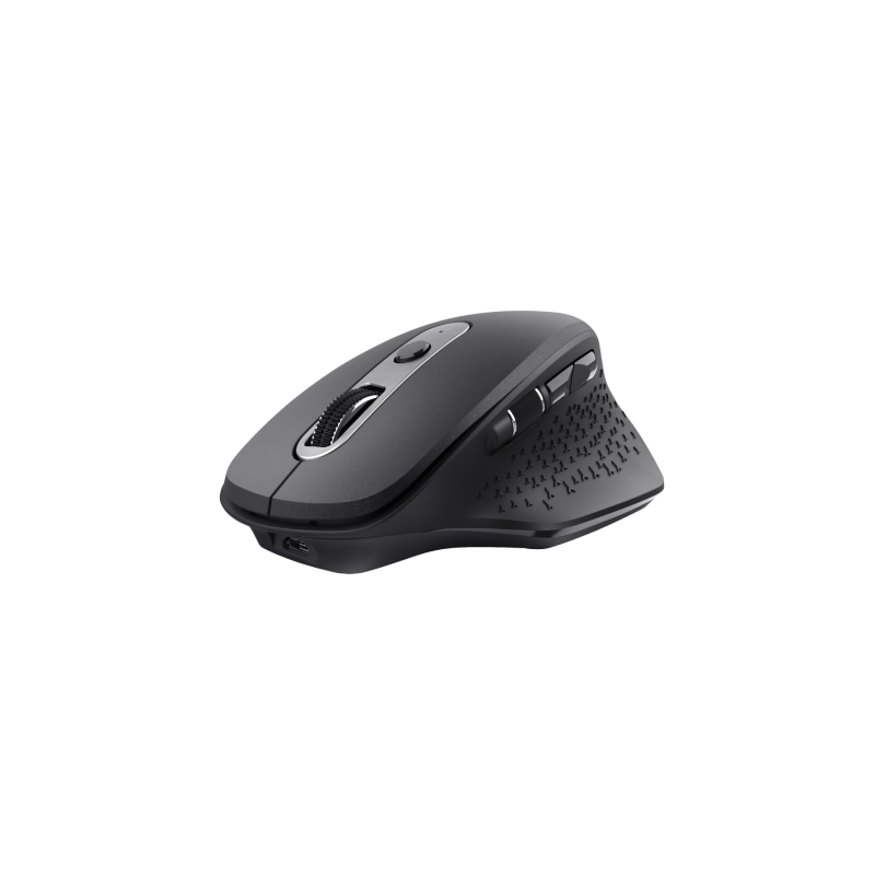 MOUSE Trust Ozaa Rechargeable Wireless Mouse - black 23812timbru verde 018 lei)
