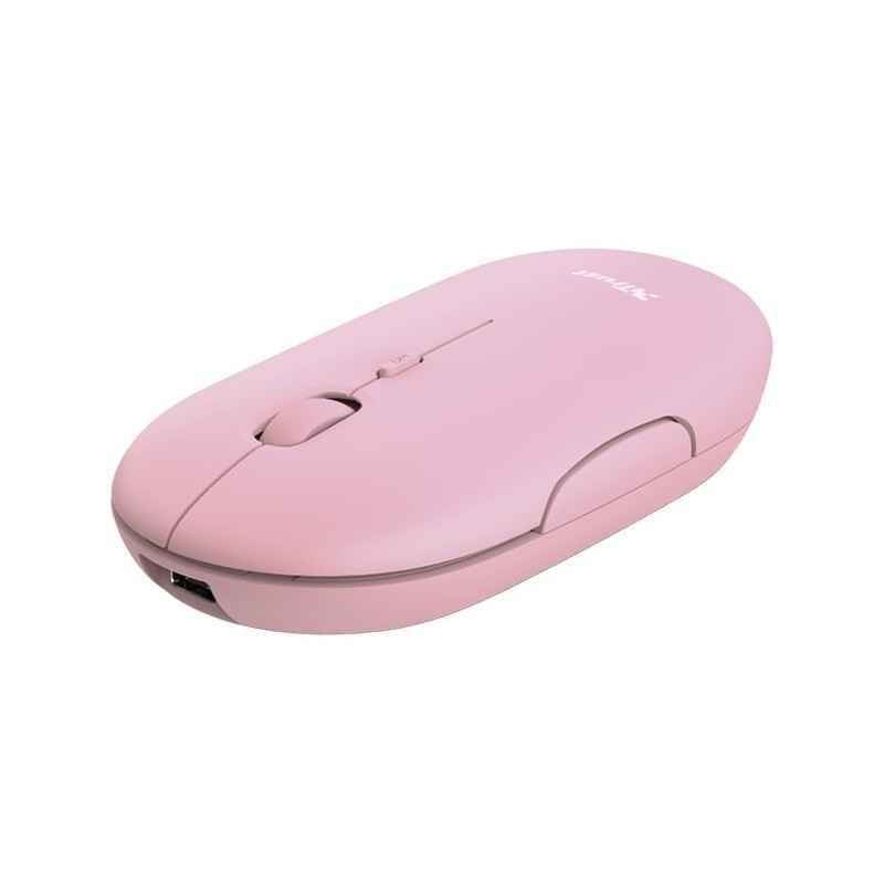 MOUSE Trust PUCK BLUETOOTH/WIRELESS MOUSE PINK 24125timbru verde 018 lei)