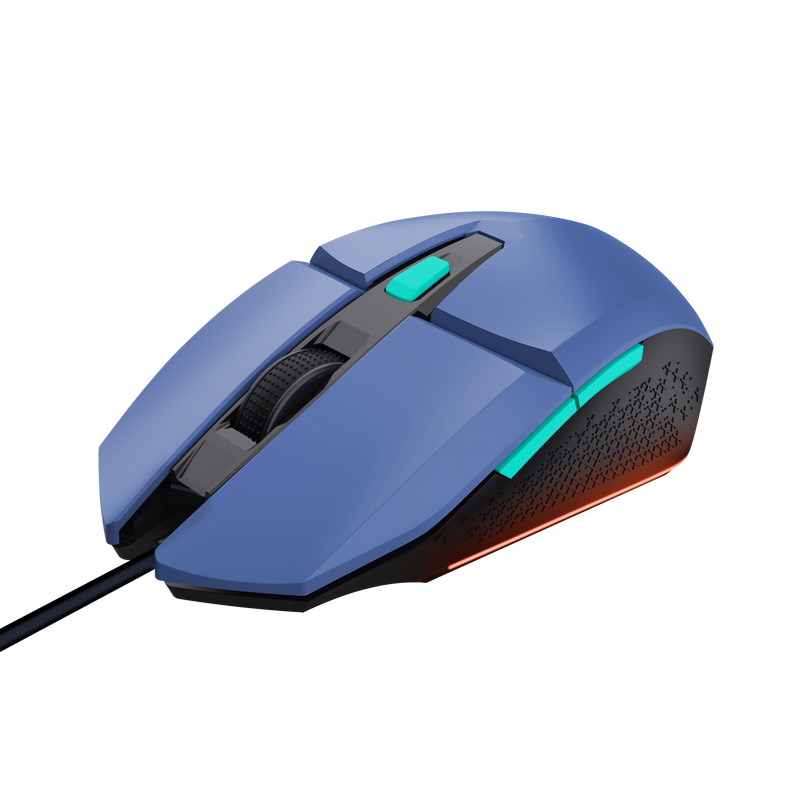 MOUSE Trust GXT109B FELOX 6400 DPI- albs TR-25067timbru verde 018 lei)