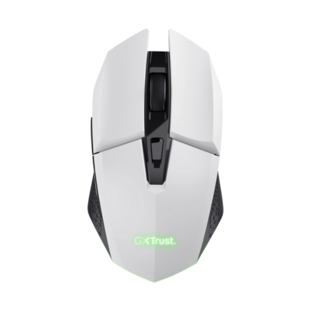 MOUSE Trust GXT110W FELOX 4800 DPI- alb TR-25069timbru verde 018 lei)