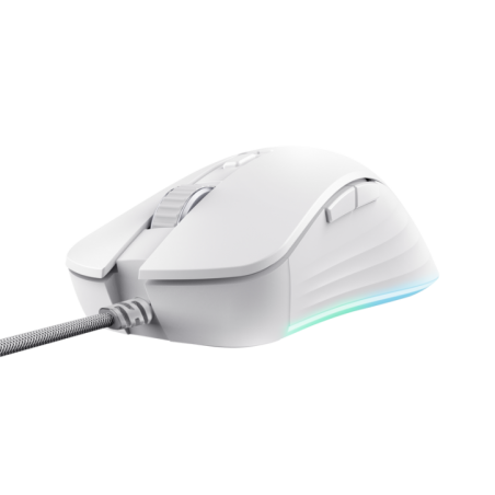 MOUSE Trust GXT924W YBAR 25600 DPI- alb TR-24891timbru verde 018 lei)
