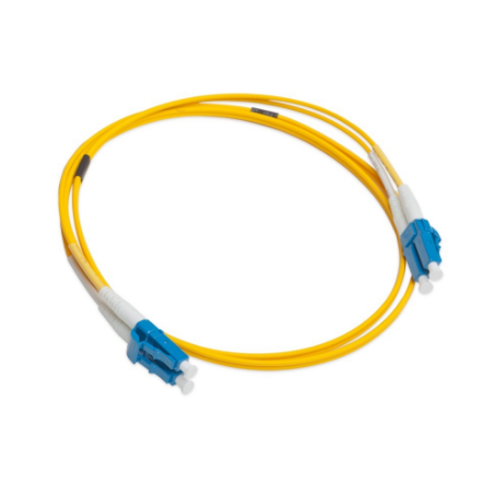Nexans Patch cord FO 2 metri LSZH Galben LANmark Singlemode Duplex LC-LC Slimflex- N1224LLY2timbru verde 008 lei)