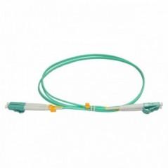Patchcord FO LC/PC-LC/PC- MM OM3 50/125- manta LSZH 20mm- duplex 30m- LC-LC-MM3/DX-30timbru verde 08 lei)