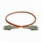 Patchcord FO SC/PC-SC/PC- MM OM2 50/125- manta LSZH 20mm- duplex 15m- SC-SC-MM2/DX-15timbru verde 08 lei)
