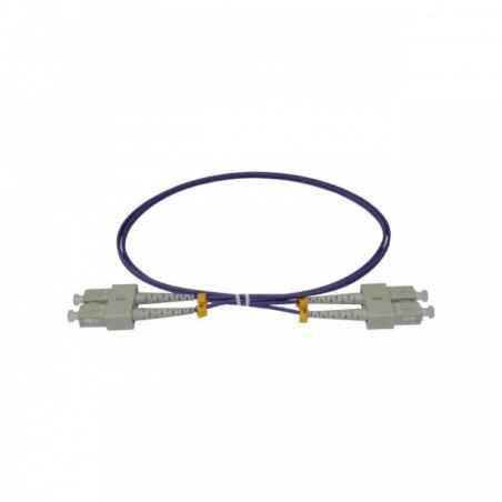 Patchcord FO SC/PC-SC/PC- MM OM4 50/125- manta LSZH 20mm- duplex 20m- SC-SC-MM4/DX-20timbru verde 08 lei)