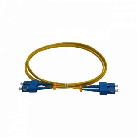 Patchcord FO SC/PC-SC/PC- SM OS2 9/125- manta LSZH 20mm- duplex 3m- SC-SC-SM/DX-3timbru verde 008 lei)