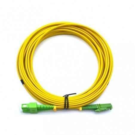 Patchcord FO E2000/APC-E2000/APC- SM OS2 9/125- manta LSZH 30mm- duplex 2m E2000/APC-E2000/APC-SM/DX-2timbru verde 008 lei)