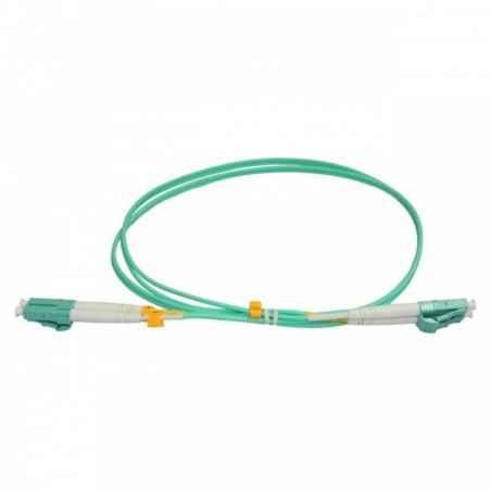 Patchcord FO LC/PC-LC/PC- MM OM3 50/125- manta LSZH 20mm- duplex 10m LC-LC-MM3/DX-10timbru verde 018 lei)