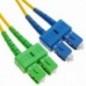 Patchcord FO SC/APC-SC/PC- SM OS2 9/125- manta LSZH 30mm- duplex 2m SC/APC-SC/PC-SM/DX-2timbru verde 008 lei)