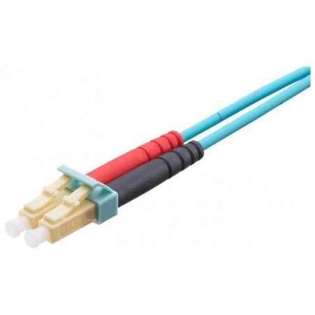 PATCH CABLE FO LC-DUPLEX LSZH/OM3 3M BEIGE/TURQ R323065 R&M R323065timbru verde 008 lei)