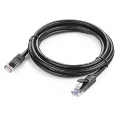 PATCH CORD UTP Ugreen Cat6- NW102 fire din cupru- viteza maxima 1 Gbps- 8m- negru 20163timbru verde 018 lei) - 6957303821631