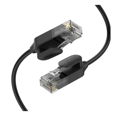 PATCH CORD UTP Ugreen Cat6A- NW122 fire din cupru- tiny cable- viteza maxima 10 Gbps- 2m- negru 70334timbru verde 008 lei) - 695