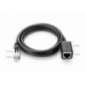 PATCH CORD F/UTP prelungitor Ugreen Cat6- NW112- fire din cupru- RJ-45T) la RJ-45M)- viteza maxima 1 Gbps- 3m- negru 11282timbru