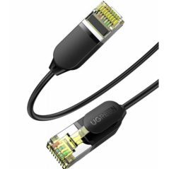 PATCH CORD FTP Ugreen Cat7- NW149 fire din cupru- viteza maxima 10 Gbps- round fine cable- 3m- negru 80418timbru verde 008 lei)
