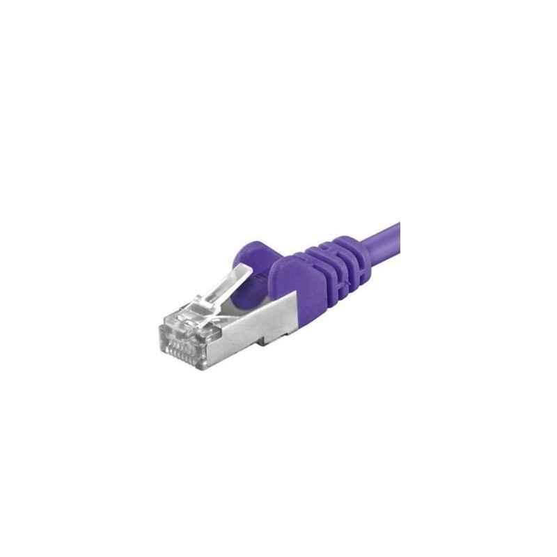 Patchcord SFTP RJ45-RJ45 Cat6A- 15m- violet- SFTP-6A-15-Vtimbru verde 008 lei)