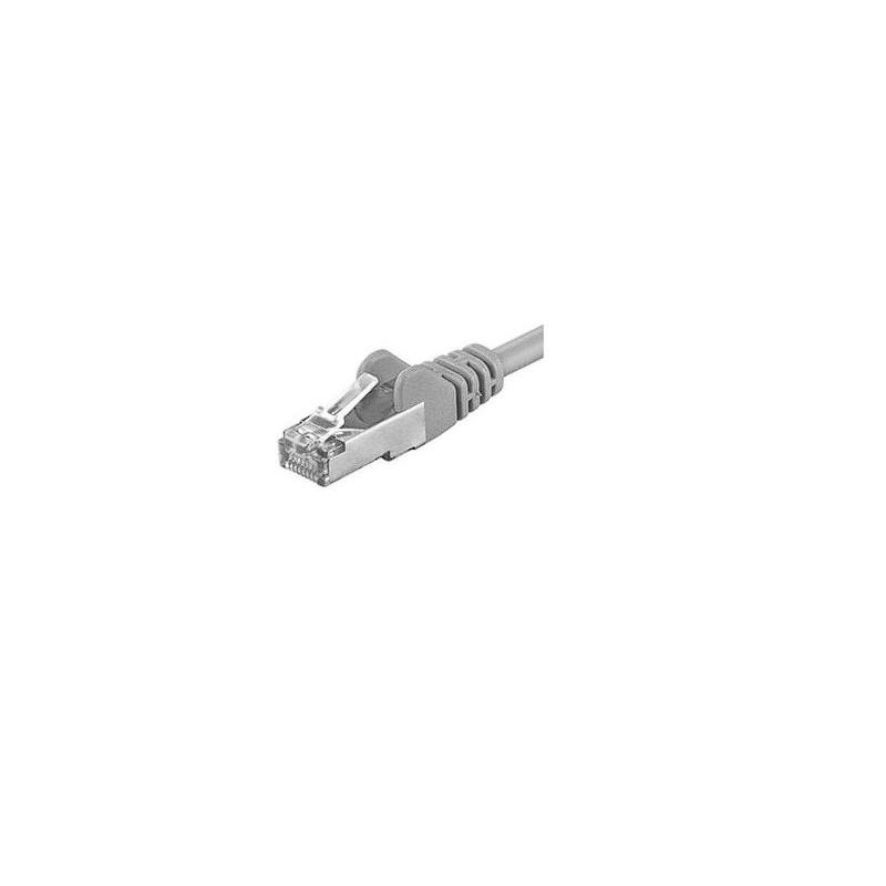 Patchcord SFTP RJ45-RJ45 Cat6A- 1m- gri- SFTP-6A-1-Gtimbru verde 008 lei)