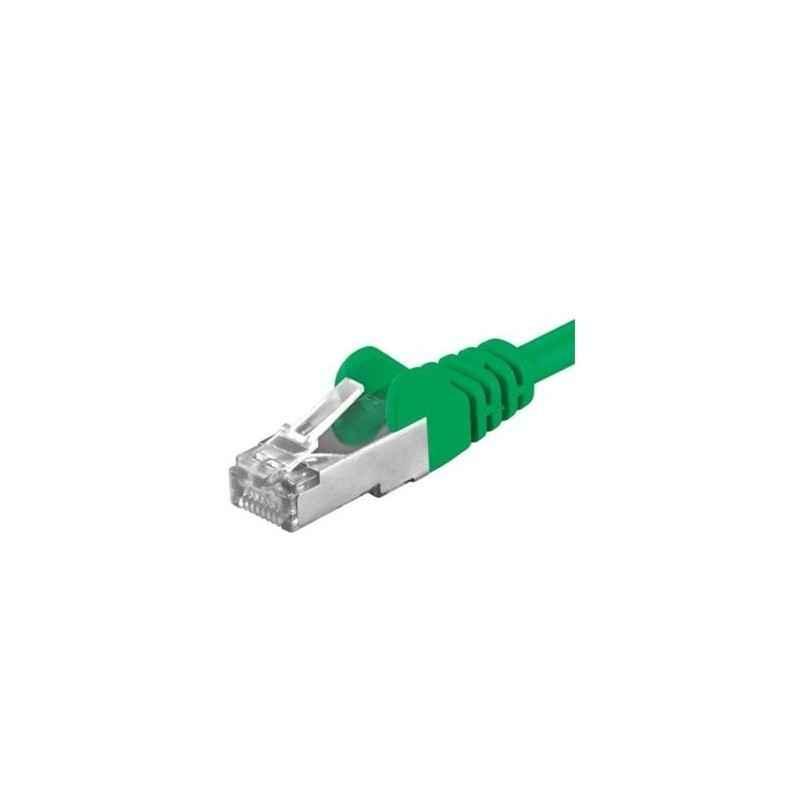 Patchcord SFTP RJ45-RJ45 Cat6A- 1m- verde- SFTP-6A-1-GNtimbru verde 008 lei)