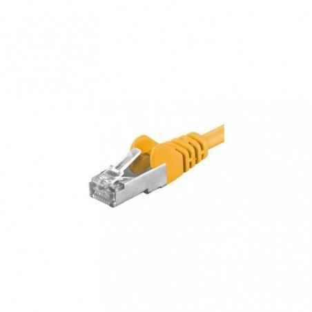 Patchcord SFTP RJ45-RJ45 Cat6A- 3m- galben- SFTP-6A-3-Ytimbru verde 008 lei)