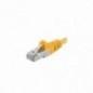 Patchcord SFTP RJ45-RJ45 Cat6A- 3m- galben- SFTP-6A-3-Ytimbru verde 008 lei)