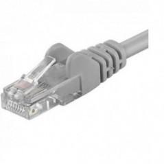 Patchcord UTP RJ45-RJ45 Cat5e 1m- gri- UTP-5E-1-Gtimbru verde 008 lei)