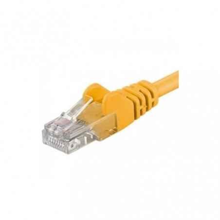 Patchcord UTP RJ45-RJ45 Cat5e 2m- galben- UTP-5E-2-Ytimbru verde 008 lei)