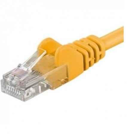 Patchcord UTP RJ45-RJ45 Cat6- 025m- galben- UTP-6-025-Ytimbru verde 008 lei)