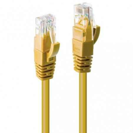 Cablu Lindy 1m Cat6 U/UTP- Yellow- LY-48062timbru verde 018 lei)