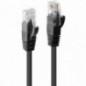 Cablu Lindy 2m Cat6 U/UTP- Black- LY-48078timbru verde 008 lei)