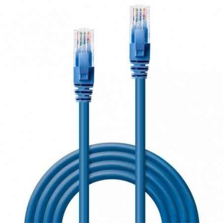 Cablu Lindy 2m Cat6 U/UTP- Blue- LY-48018timbru verde 008 lei)