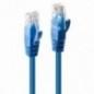Cablu Lindy 2m Cat6 U/UTP- Blue- LY-48018timbru verde 008 lei)