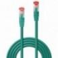 Cablu retea Lindy 3m Cat6 S/FTP- green- LY-47750timbru verde 008 lei)