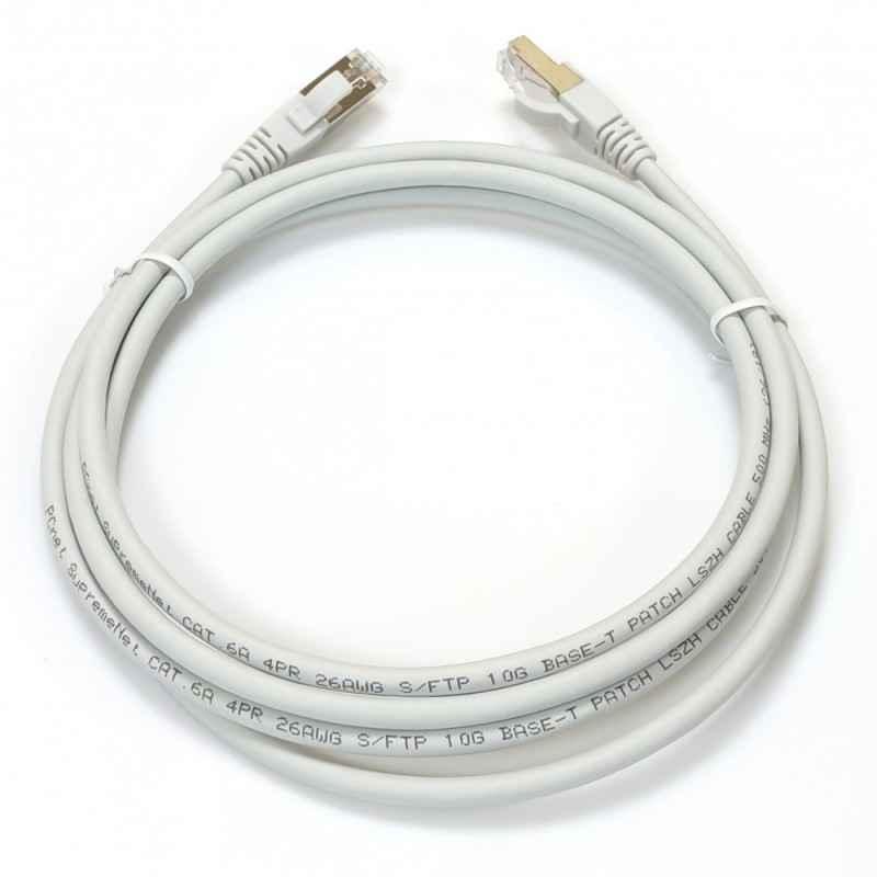 PATCH CORD FTP SPACER Cat6- cupru-aluminiu- 5 m- alb- AWG26- SPPC-FTP-CAT6-5Mtimbru verde 018 lei)
