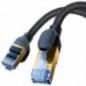 PATCH CORD UTP Baseus Cat7- fire din cupru- round cable- viteza maxima 10 Gbps- PVC- 8m- negru B0013320B111-06timbru verde 008 l