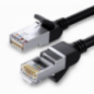 PATCH CORD UTP Ugreen Cat6- NW101 fire din cupru- viteza maxima 1 Gbps- 1m- negru 50191timbru verde 018 lei) - 6957303851911