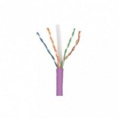 Cablu U/UTP cat6- manta LSZH- Euroclass Dca-s2-d2-a1 - 500m/tambur- Violet - Molex CAA-00325