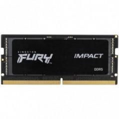 SODIMM Kingston 64GB 5600MT/s DDR5 CL40 SODIMMKit of 2) FURY Impact PnP- EAN: 740617331646 KF556S40IBK2-64