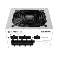 Sursa RAIJINTEK CRATOS 1200 WHITE- ATX- 80 PLUS GOLD- 1200W- PCIe 50- Full Modulara 0R30B00004timbru verde 2 lei)