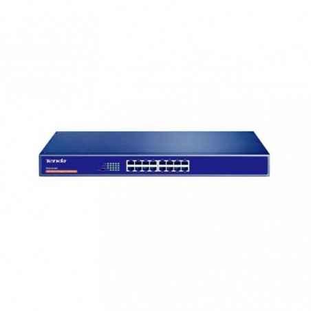 SWITCH TENDA- 16 porturi Gigabit- metalic TEG1016G timbru verde 2 lei)