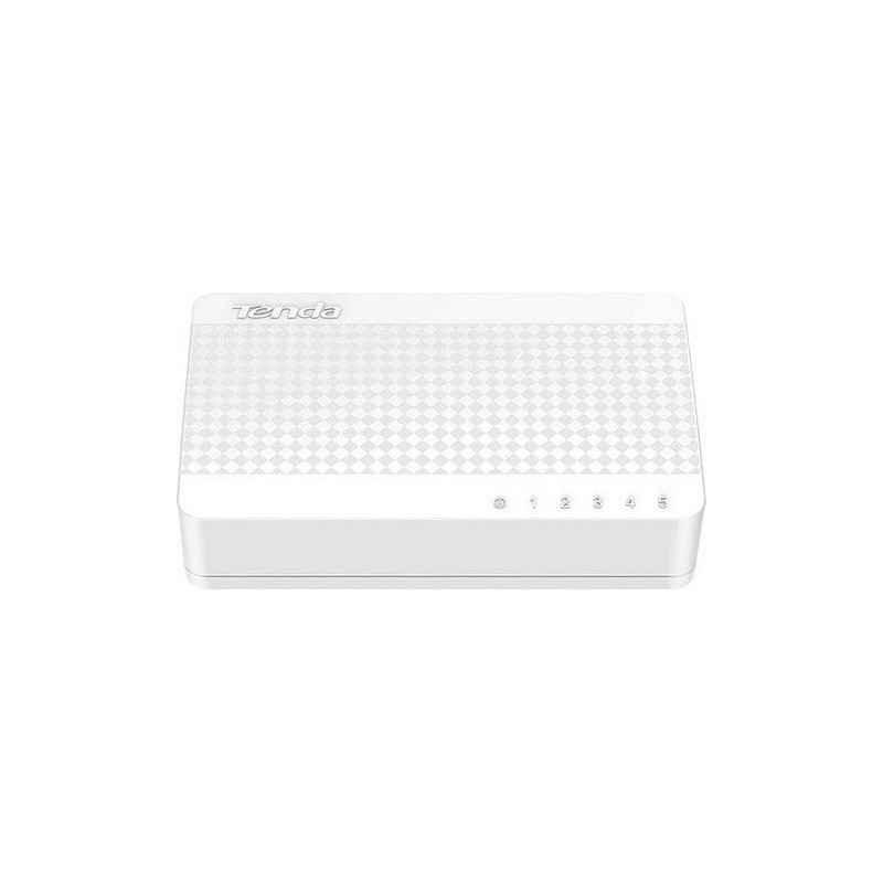 SWITCH Tenda 5 porturi 10/100 Mbps- fanless S105timbru verde 08 lei)