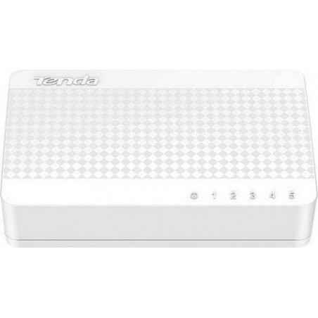 SWITCH Tenda 5 porturi 10/100 Mbps- fanless S105timbru verde 08 lei)
