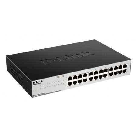 SWITCH D-LINK 24 porturi Gigabit- carcasa metal- GO-SW-24Gtimbru verde 2 lei)
