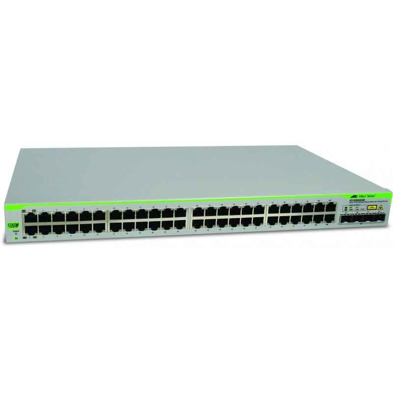 SWITCH ALLIED TELESIS- GS950/48- 10/100 x 48- SFP x 4- managed- rackabil- carcasa metalica- AT-GS950/48-50timbru verde 2 lei)