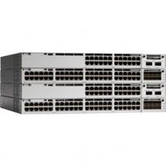 SWITCH CISCO- Catalyst 9300-24T-A- porturi Gigabit x 24- managed- rackabil da- carcasa metalica- C9300-24T-Atimbru verde 2 lei)