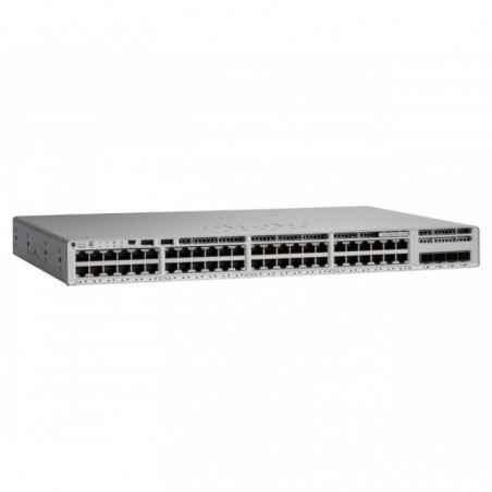 SWITCH CISCO- porturi Gigabit x 48- SFP x 4- managed- rackabil- carcasa metalica- C9200L-48P-4X-Etimbru verde 2 lei)